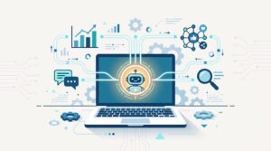 AIエージェントで業務自動化を内製するイメージ