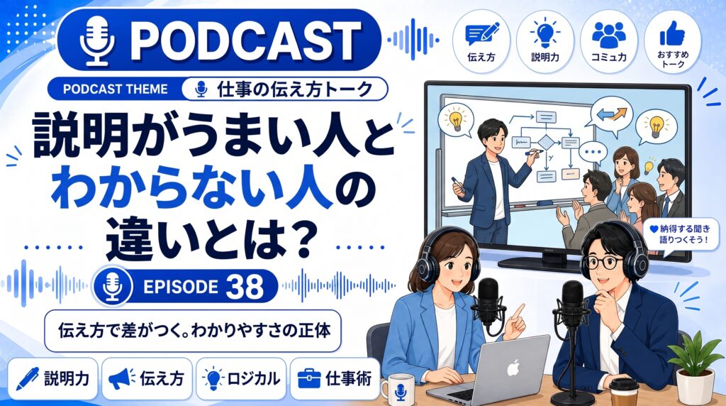 “説明がうまい人”と“何言ってるかわからない人”の違い